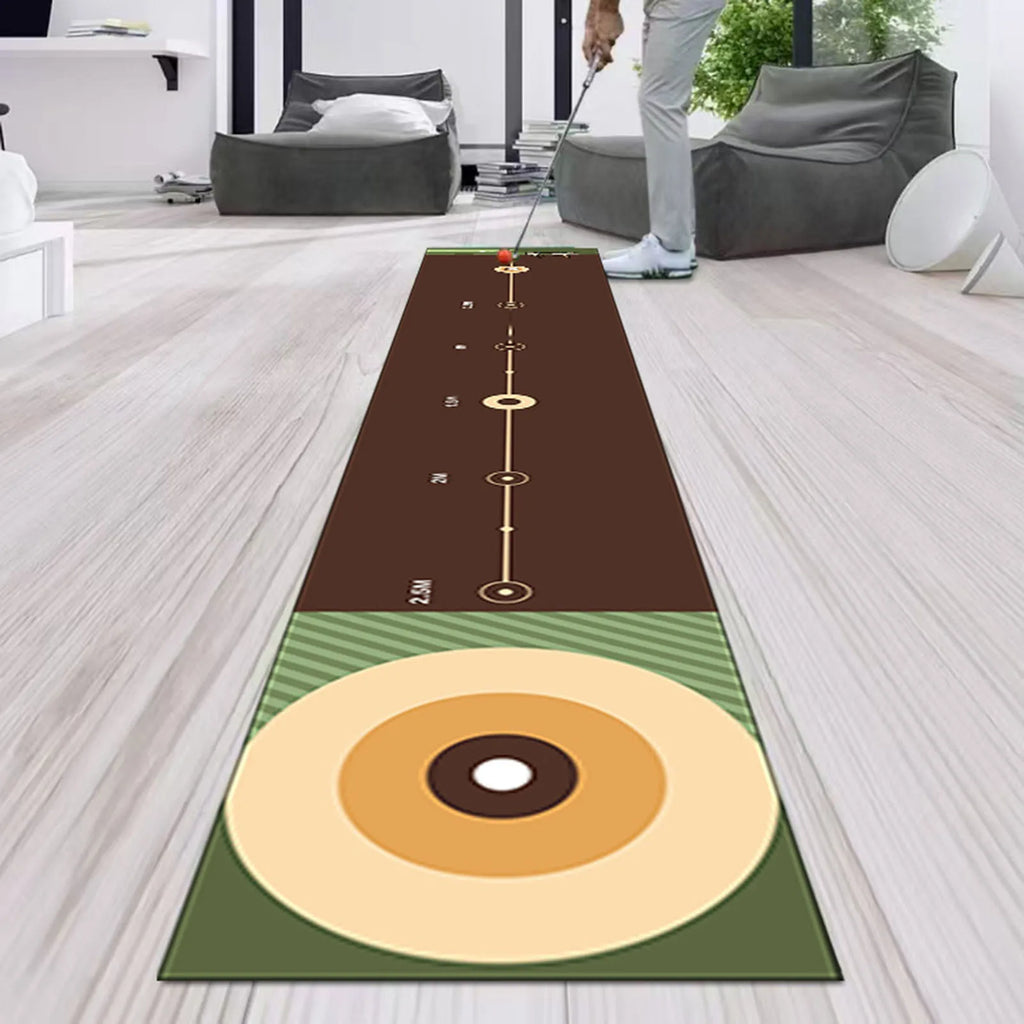 The Precision – Portable Golf Putting Mat | Indoor & Outdoor Practice Trainer