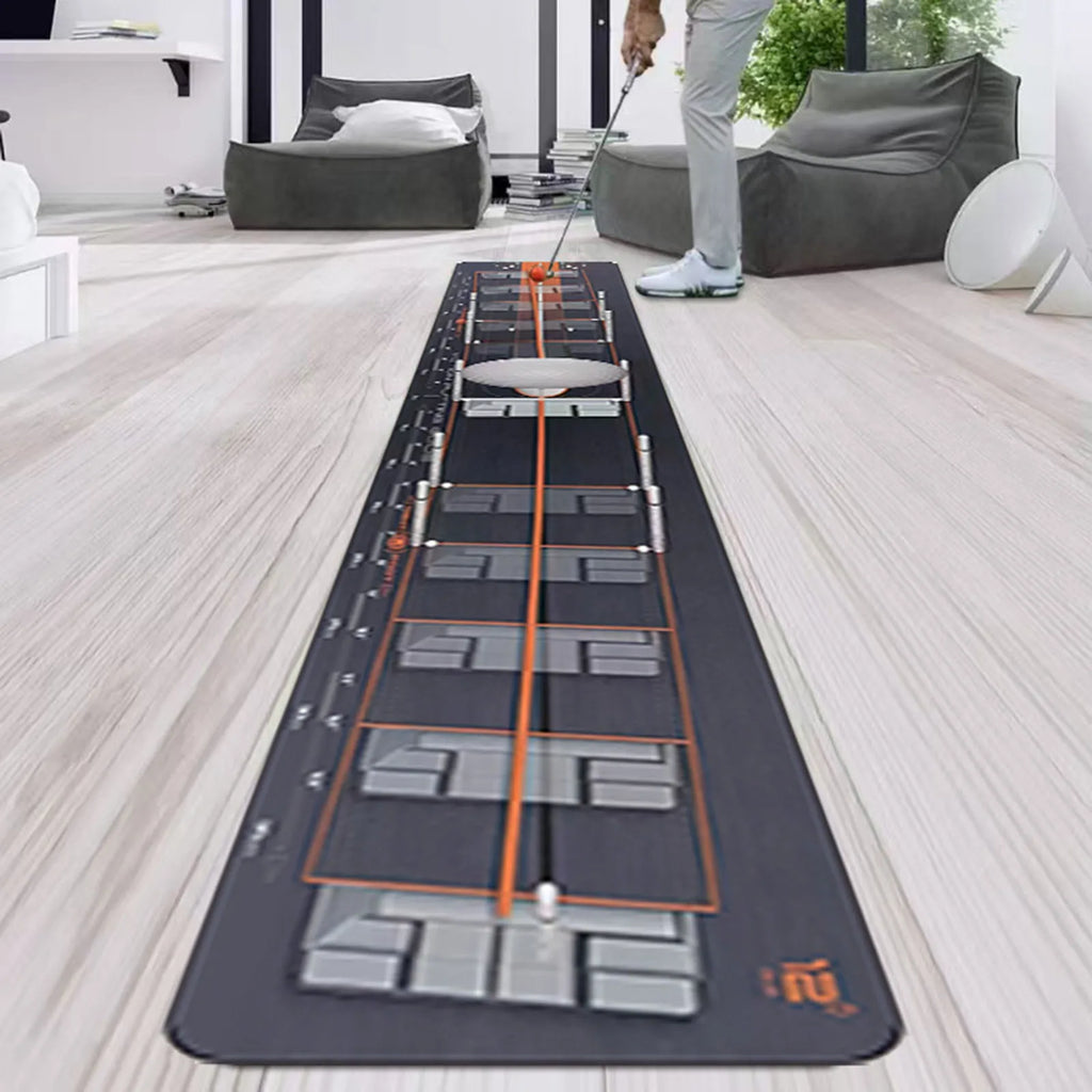 The Precision – Portable Golf Putting Mat | Indoor & Outdoor Practice Trainer