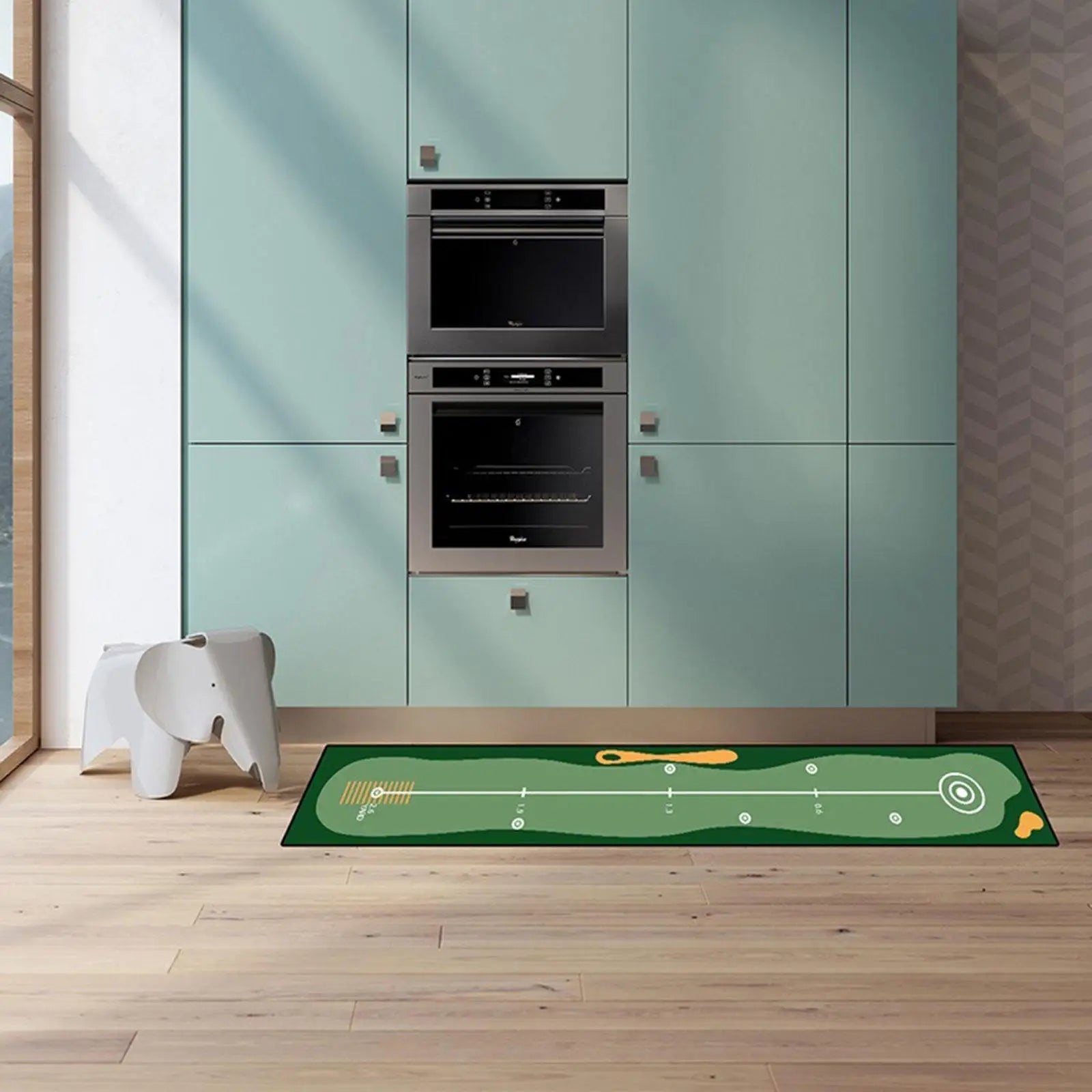 The Precision – Portable Golf Putting Mat | Indoor & Outdoor Practice Trainer