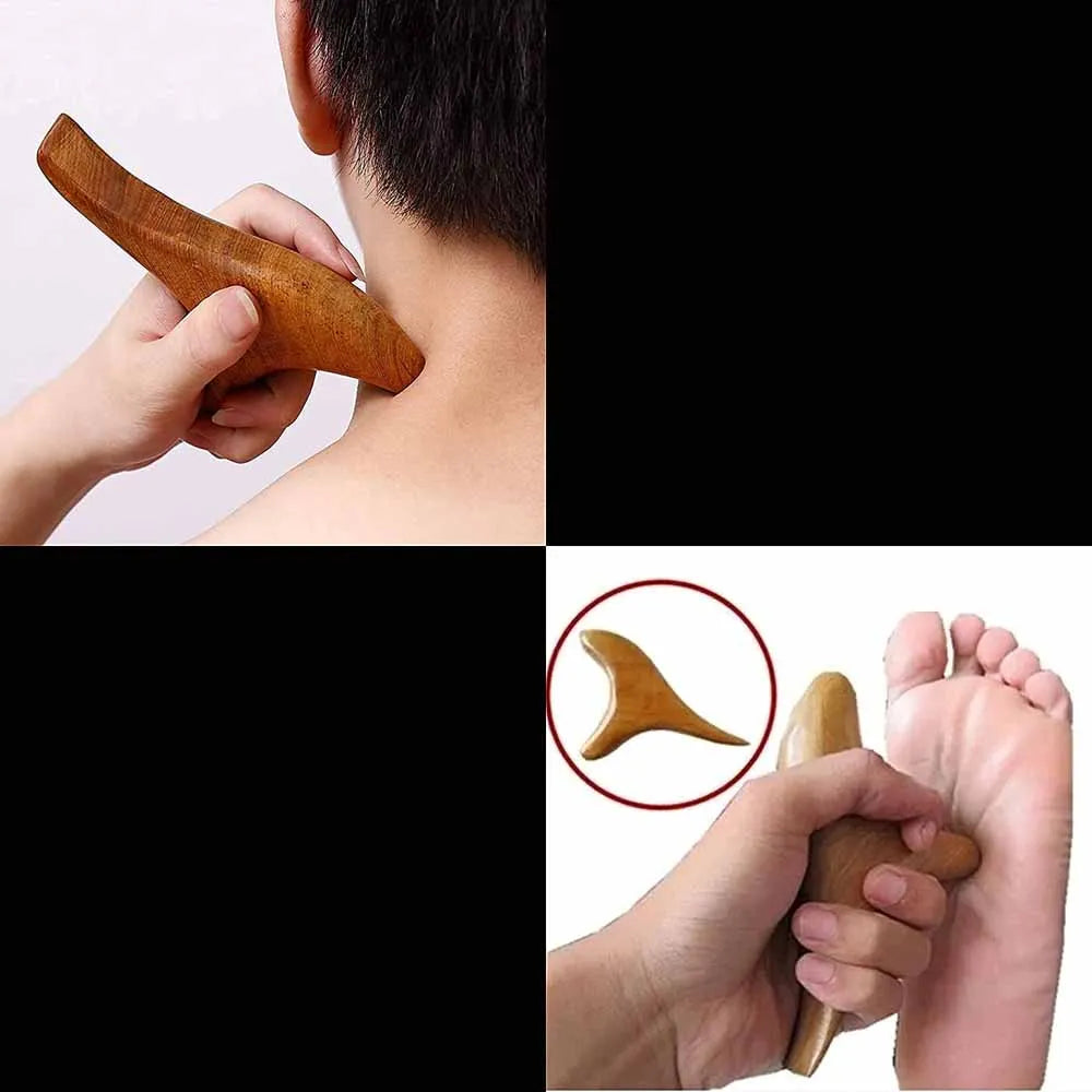 Wooden Trigger Point Recovery Tool