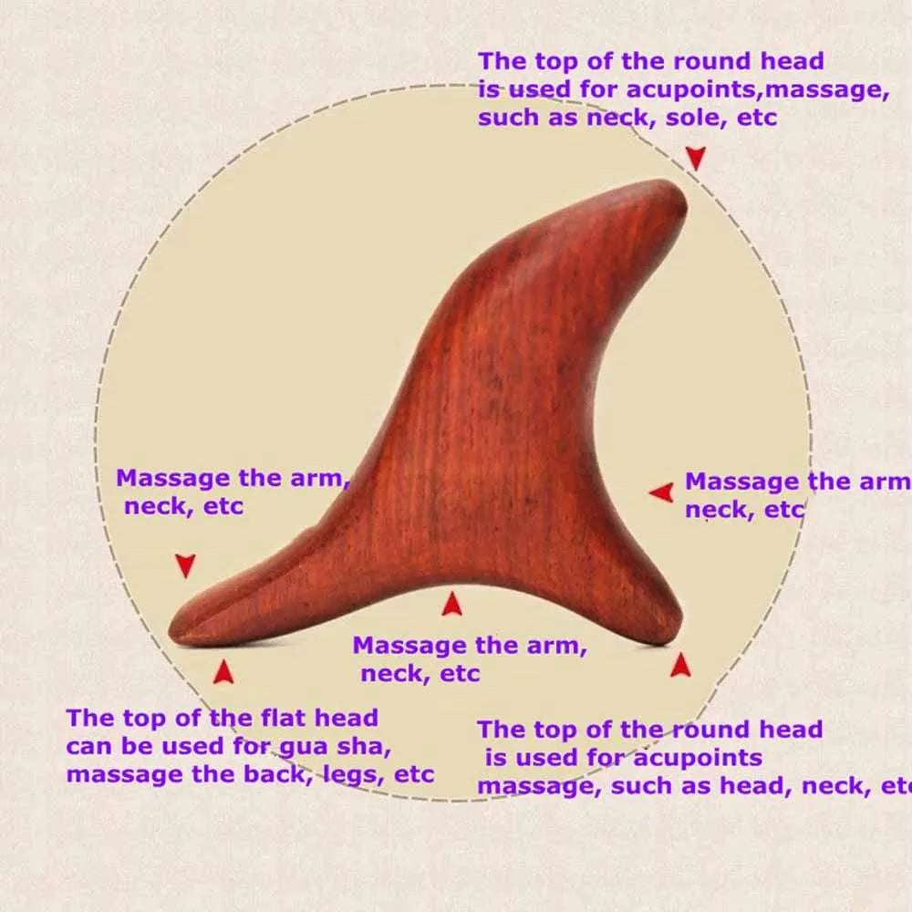 Wooden Trigger Point Recovery Tool