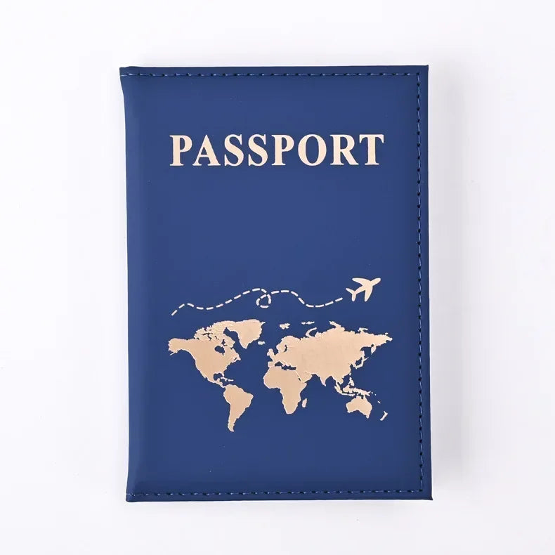 Women Men Travel Passport Holder Case Set Women Men Travel Passport Protective Cover Bags Luggage Tags Bags Travel Accessories