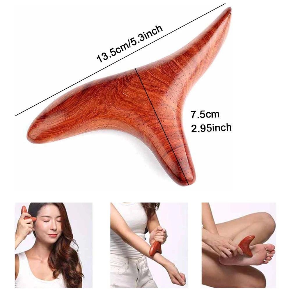Premium Wooden Trigger Point Recovery Tool