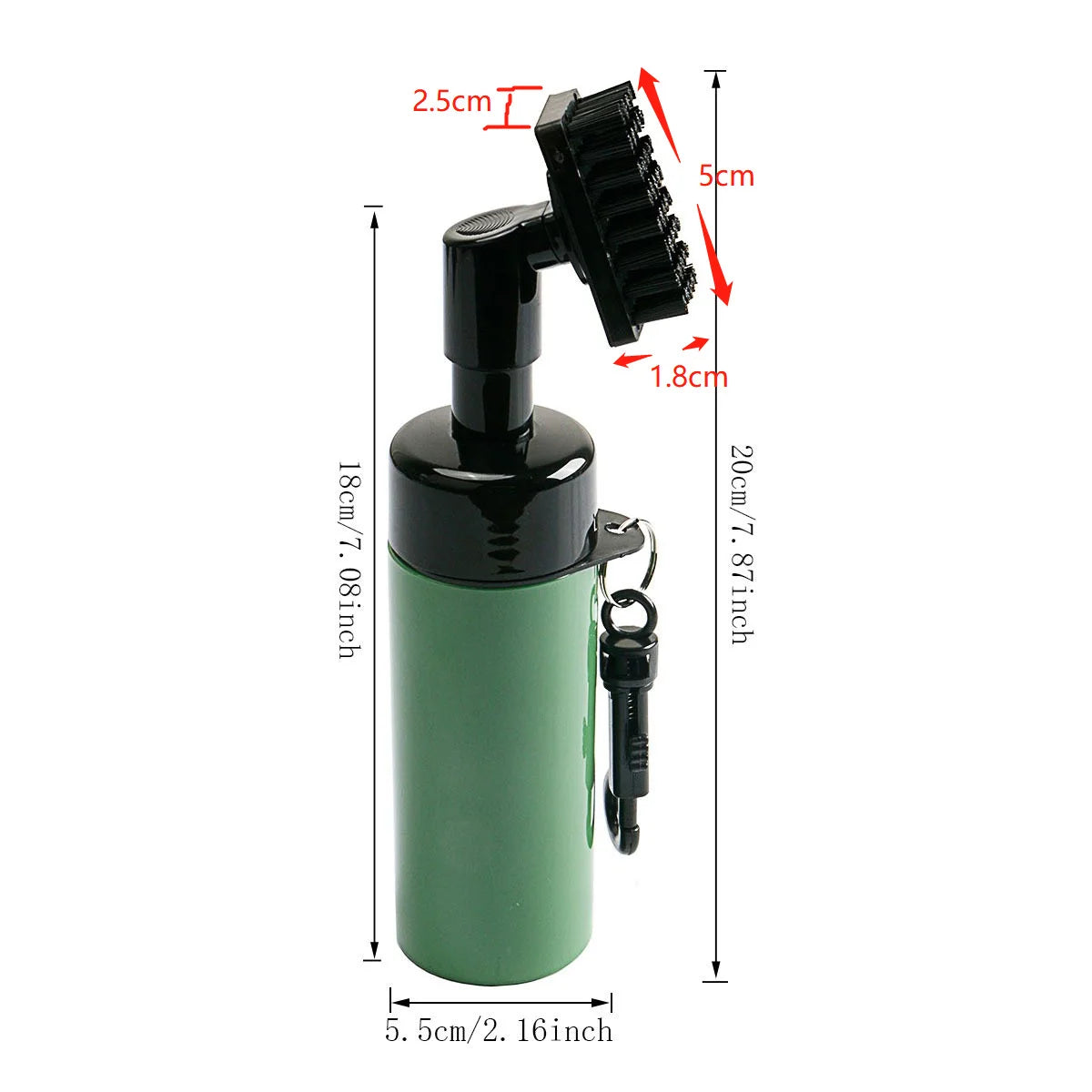 Golf Club Cleaner Bottle Brush