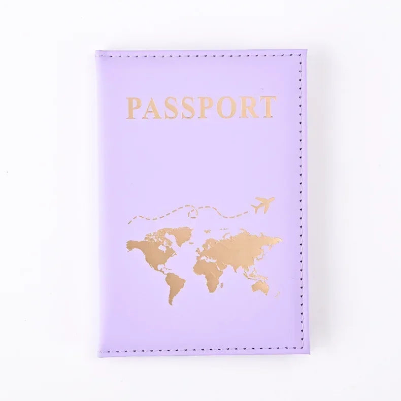 Women Men Travel Passport Holder Case Set Women Men Travel Passport Protective Cover Bags Luggage Tags Bags Travel Accessories