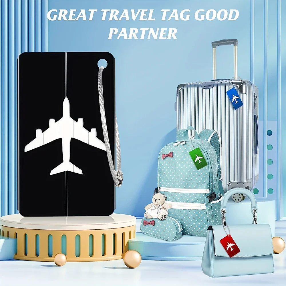 Premium Aluminum RFID Luggage Tag