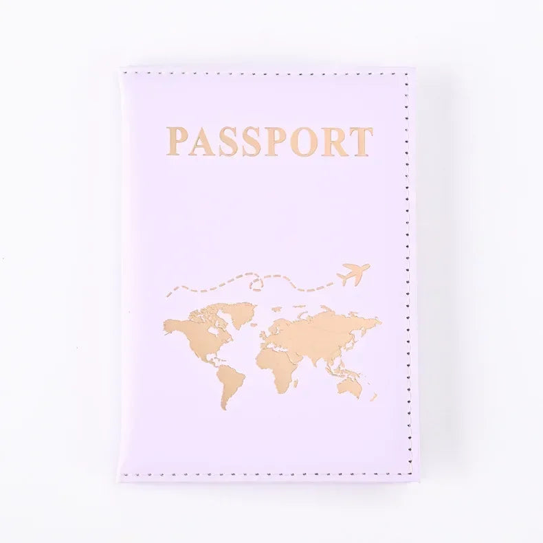 Women Men Travel Passport Holder Case Set Women Men Travel Passport Protective Cover Bags Luggage Tags Bags Travel Accessories