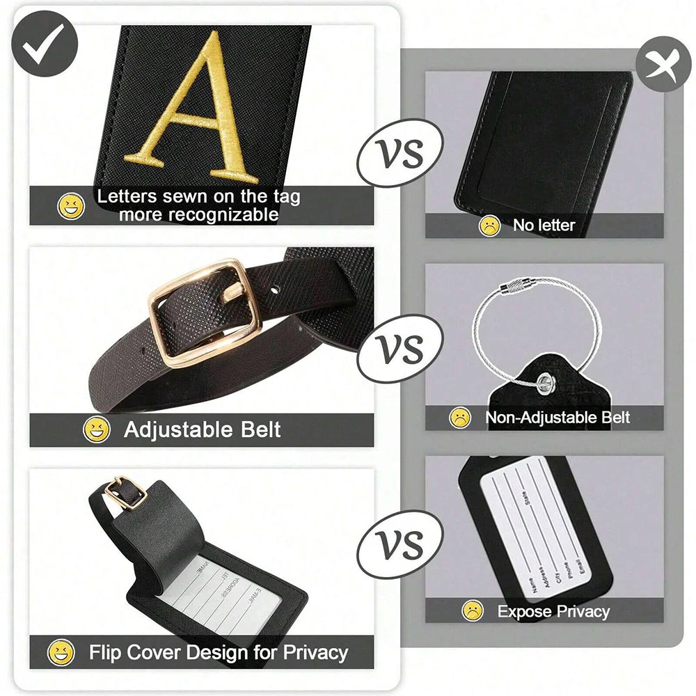 Premium Leather Travel Tag
