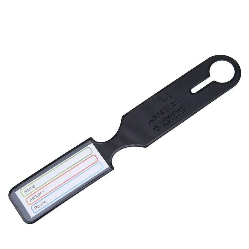 Premium Silicone Luggage Tag