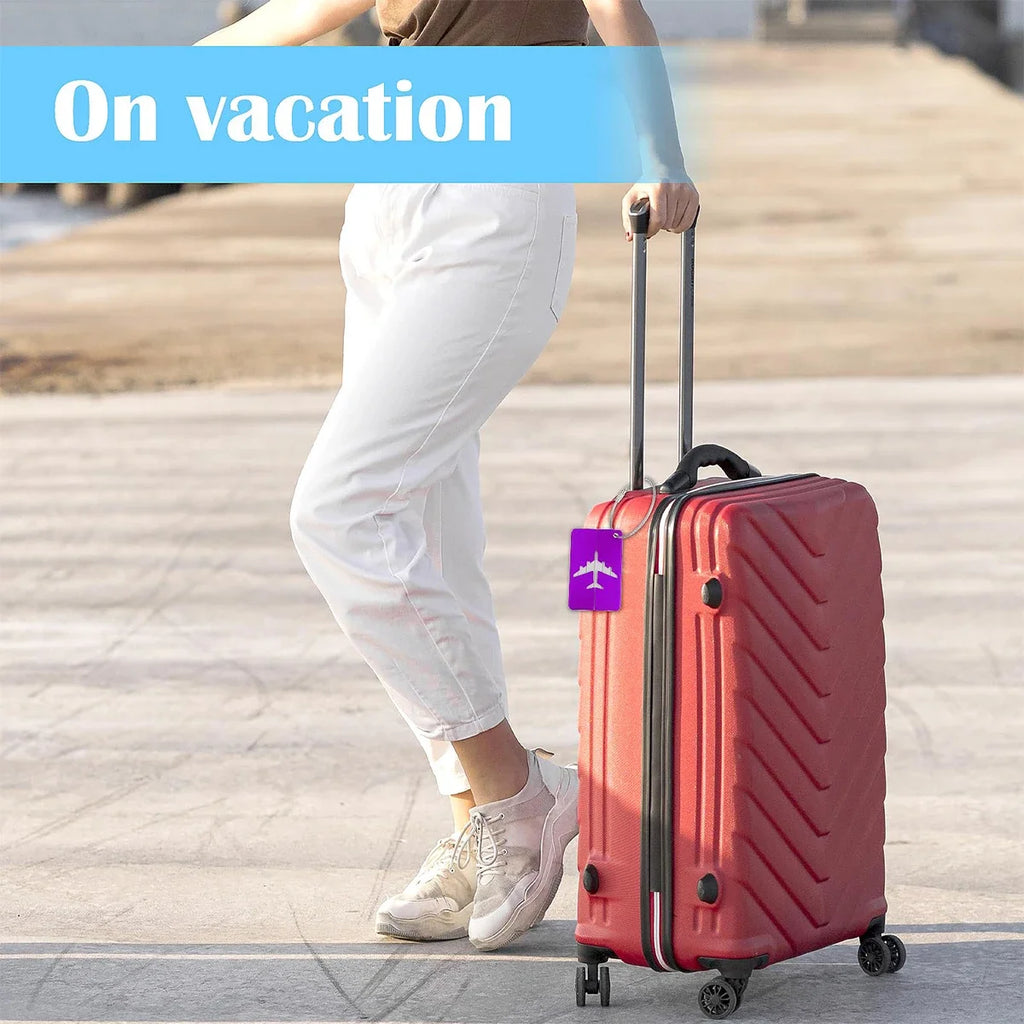 Premium Aluminum RFID Luggage Tag