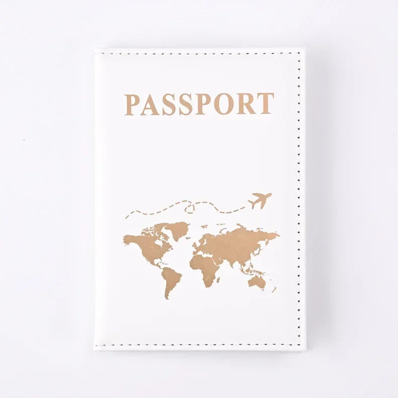Women Men Travel Passport Holder Case Set Women Men Travel Passport Protective Cover Bags Luggage Tags Bags Travel Accessories