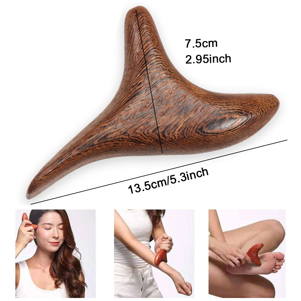 Premium Wooden Trigger Point Recovery Tool