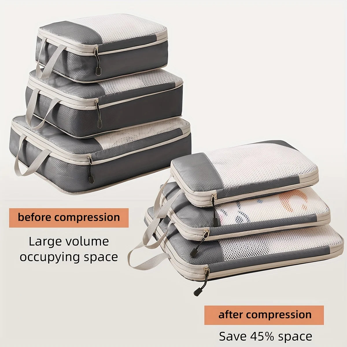 Compression Packing Cube Set | The 87 Club