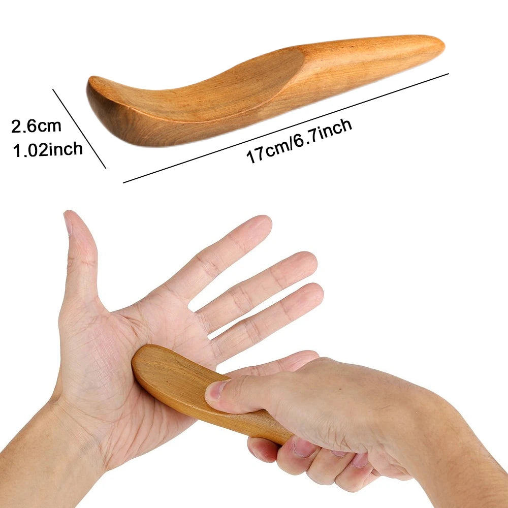 Premium Wooden Trigger Point Recovery Tool