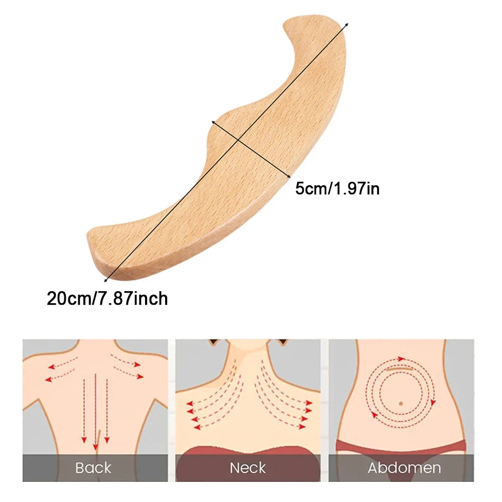 Wooden Trigger Point Recovery Tool