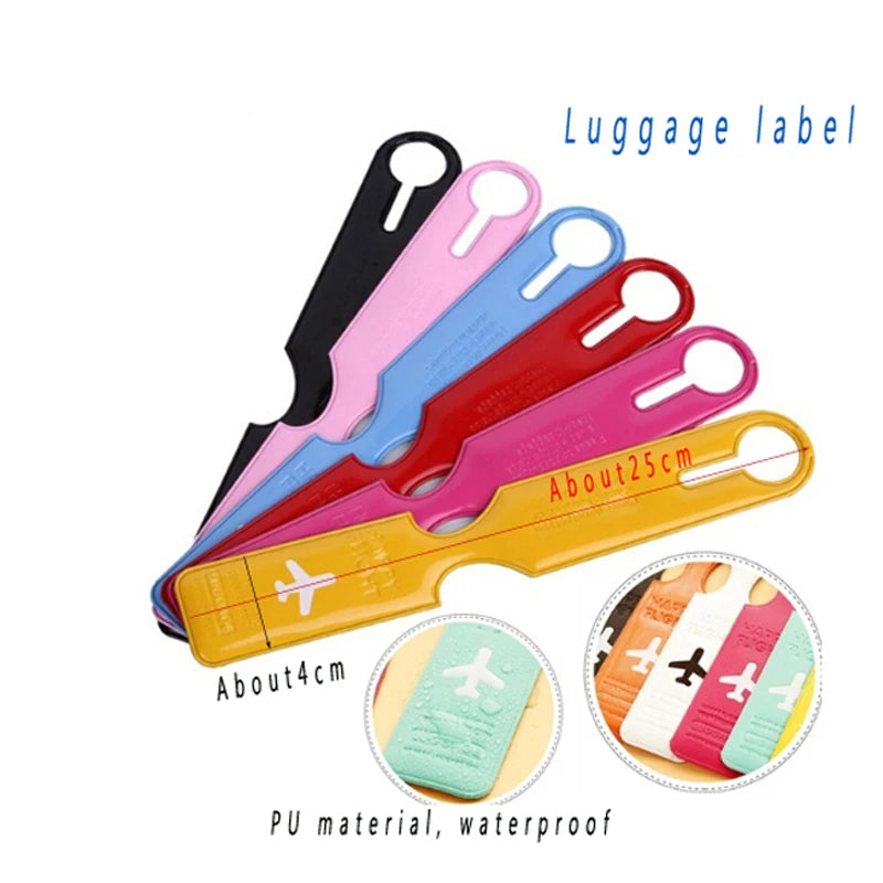 Premium Silicone Luggage Tag