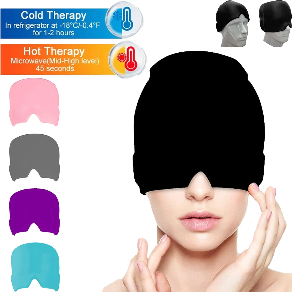 Hot & Cold Therapy Sleep Mask | Headache, Migraine & Recovery Relief