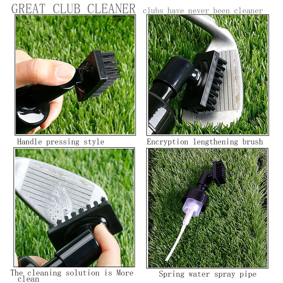Golf Club Cleaner Bottle Brush
