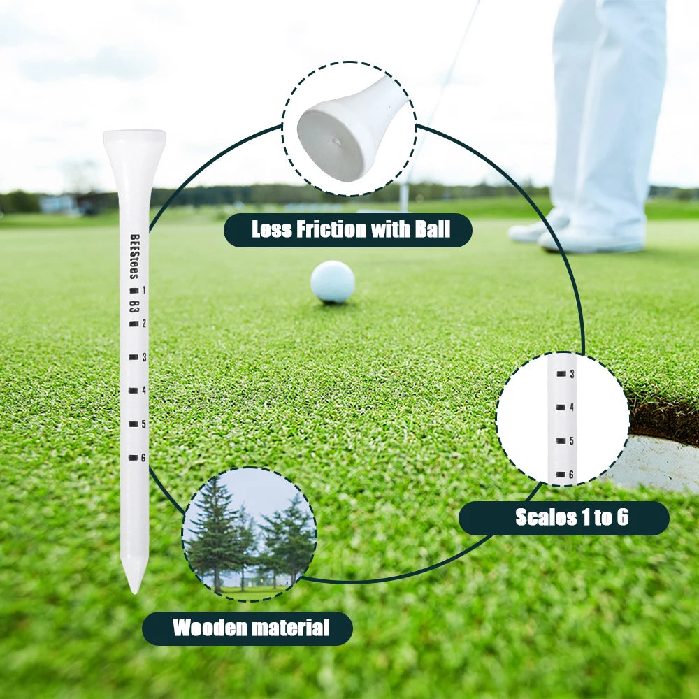 Premium Performance Golf Tees (50 Pack)