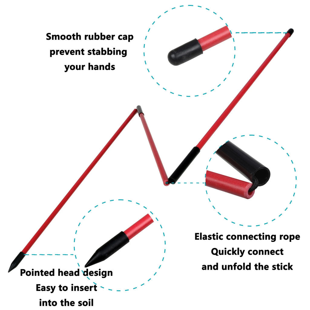 Golf Alignment Stick Training Set