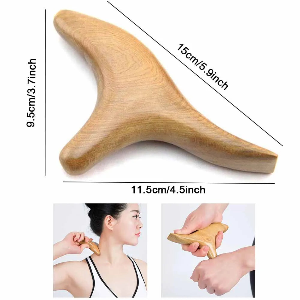 Premium Wooden Trigger Point Recovery Tool