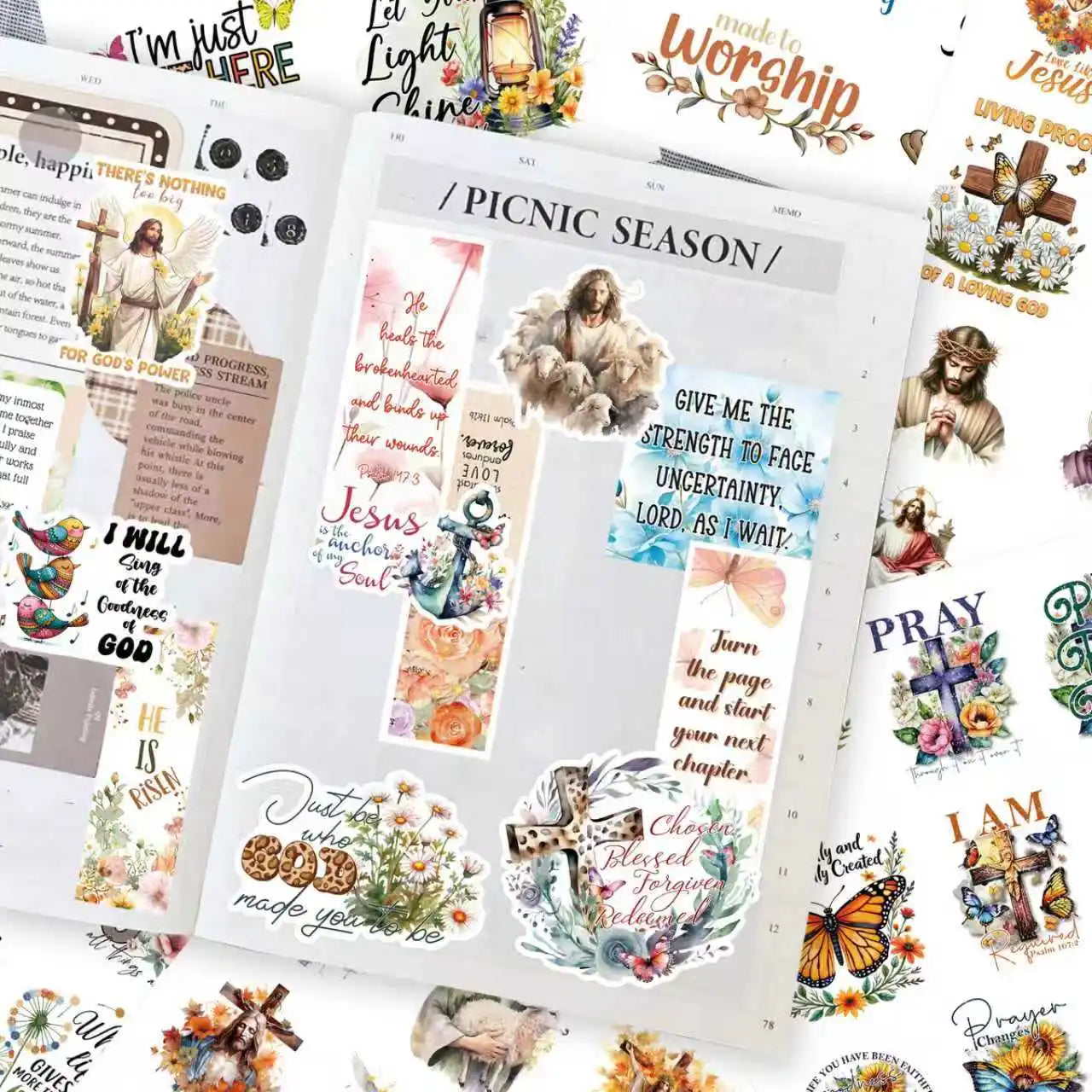 Christian Sticker Book Stickers