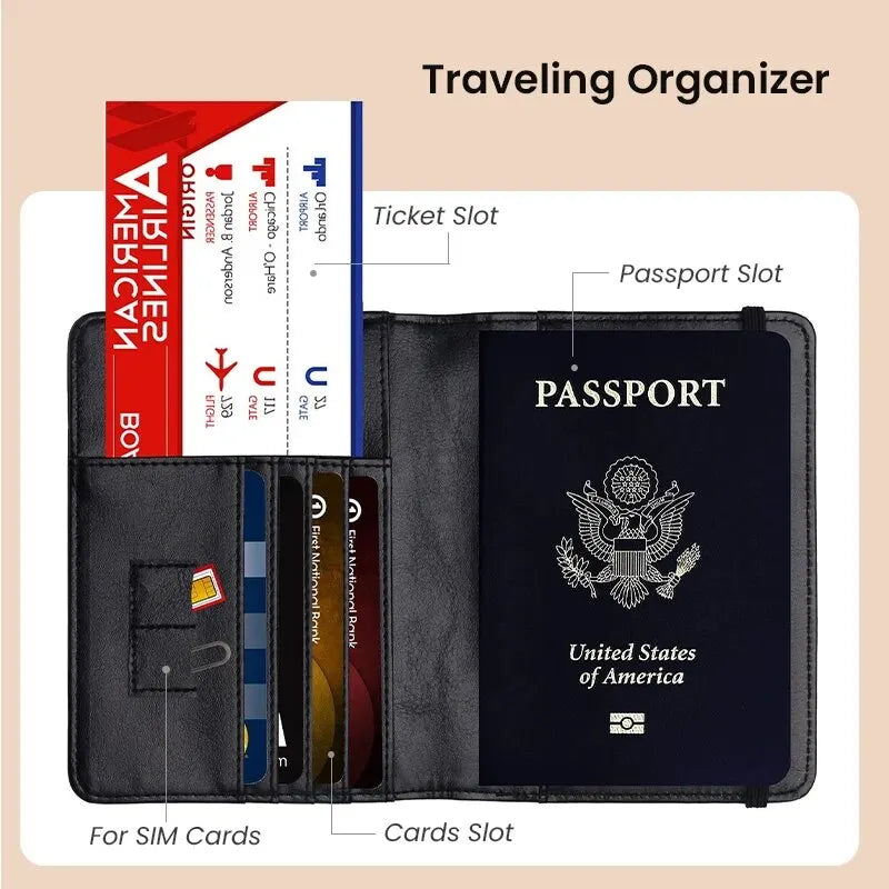 RFID Travel Passport Wallet | The 87 Club