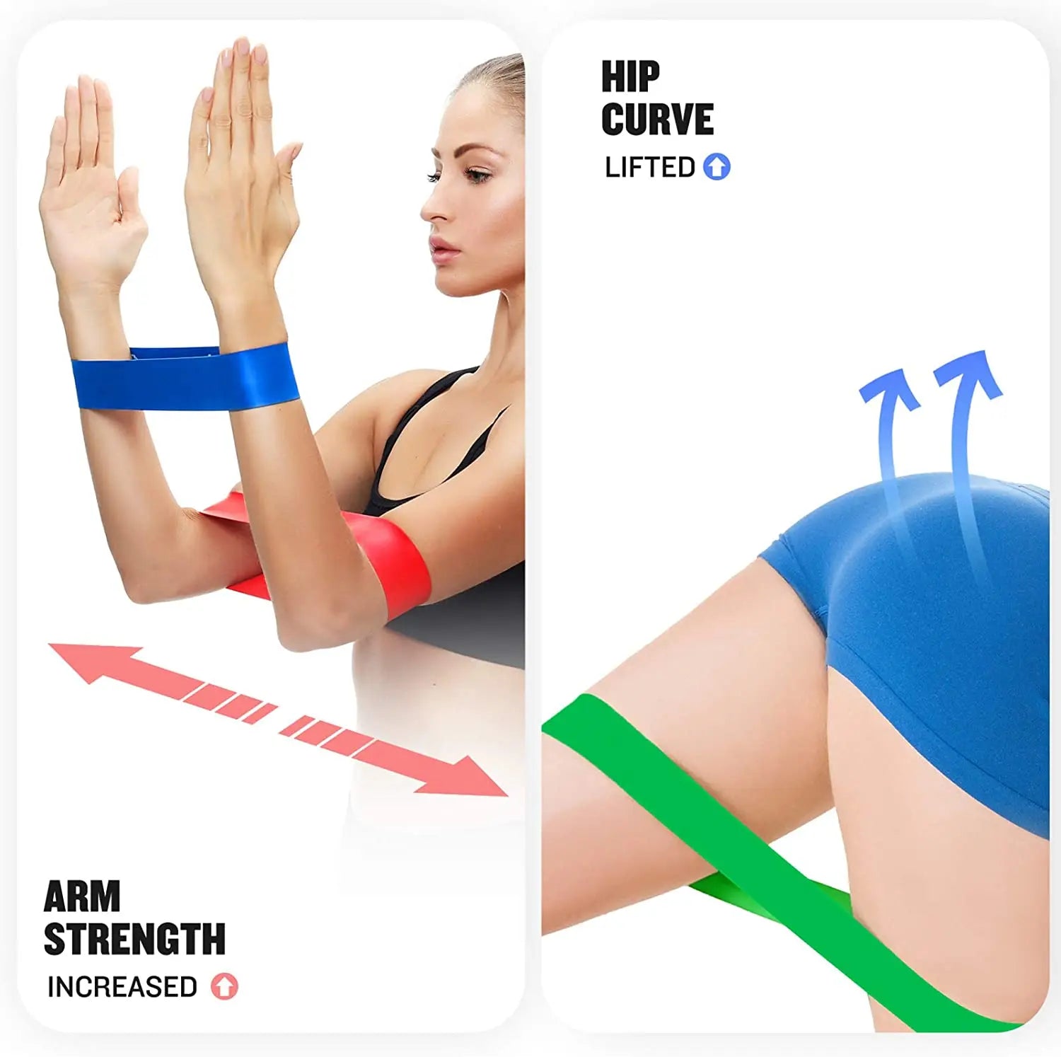 Yoga/Fitness/ Exercise Training Hip Tension Band