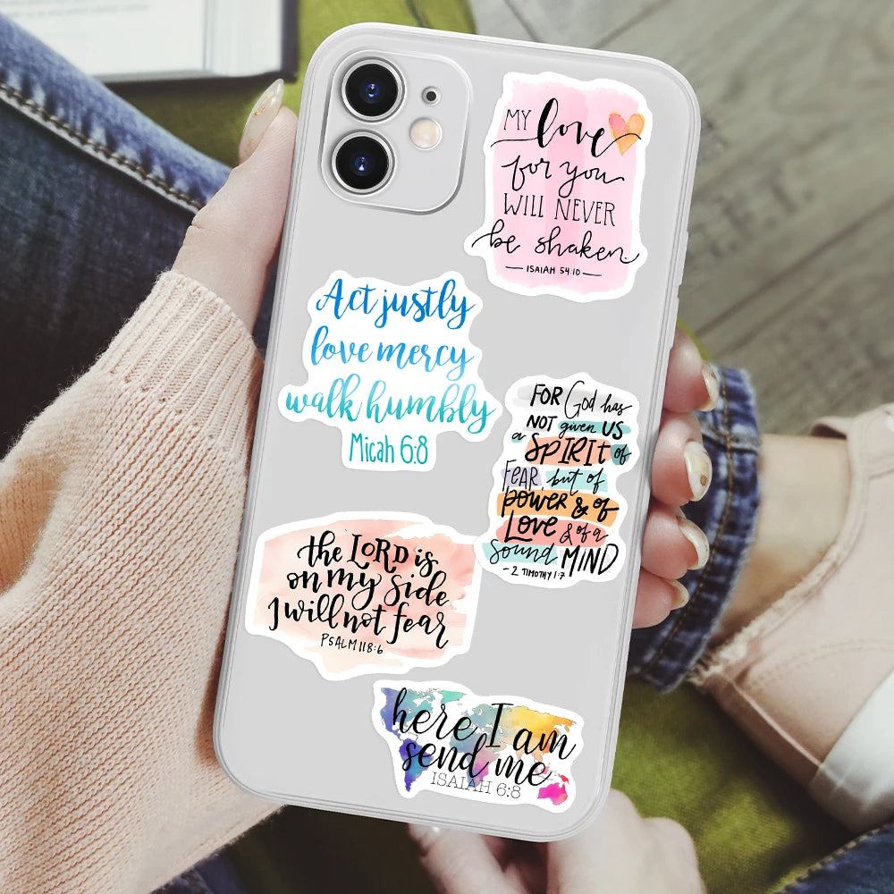 Inspirational Bible Verses Stickers