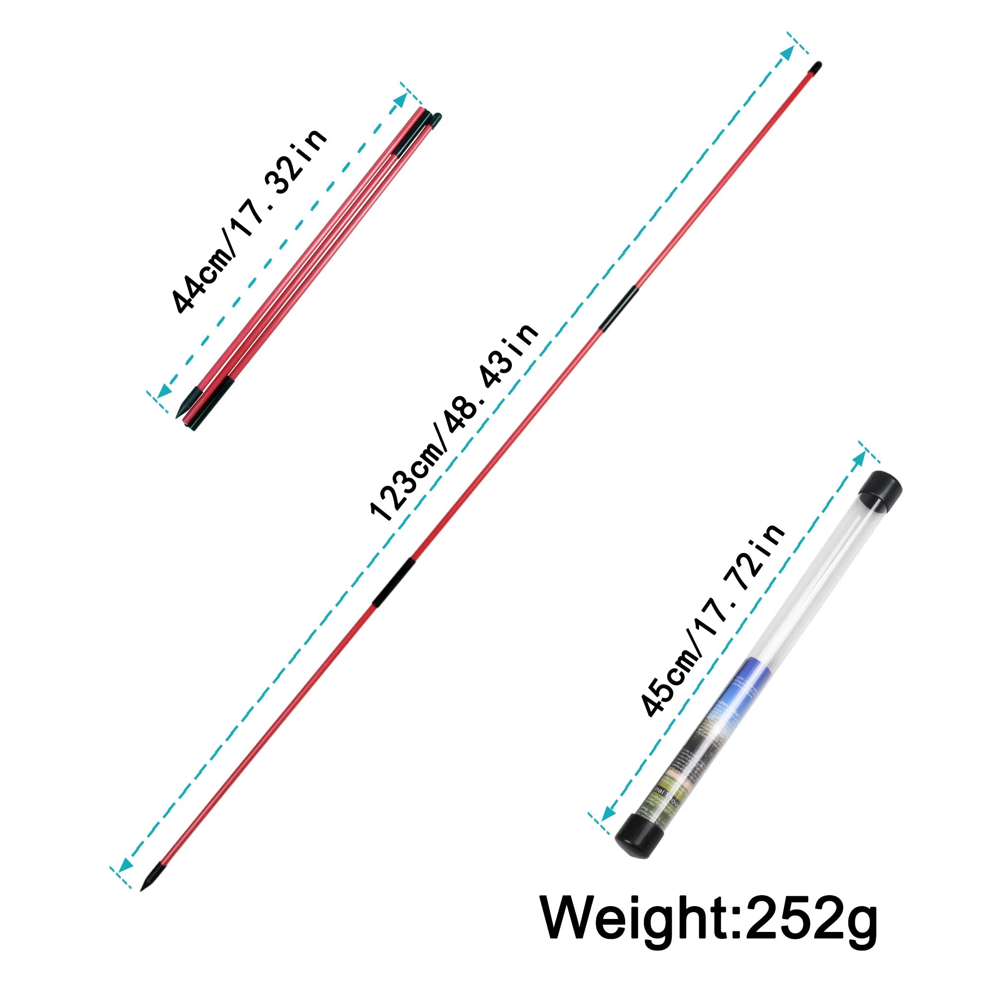 Golf Alignment Stick Training Set