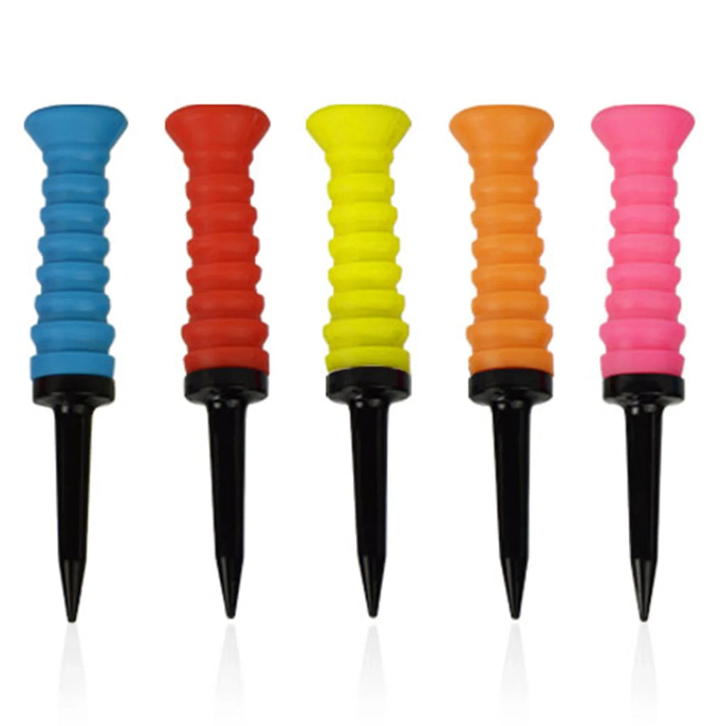 Premium Performance Rubber Golf Tees (5 Pack)