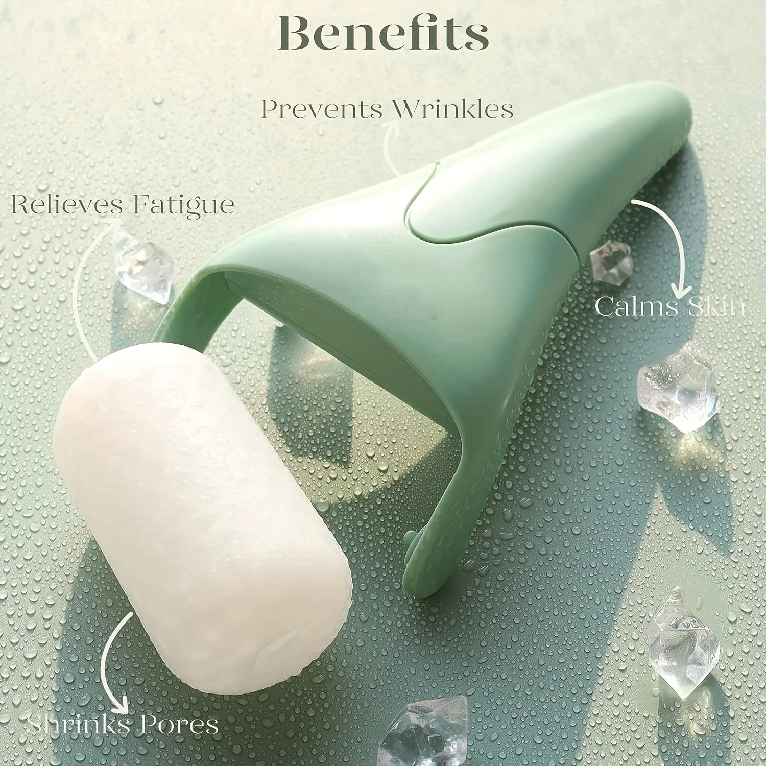 Large Facial Cooling Beauty Massage Roller