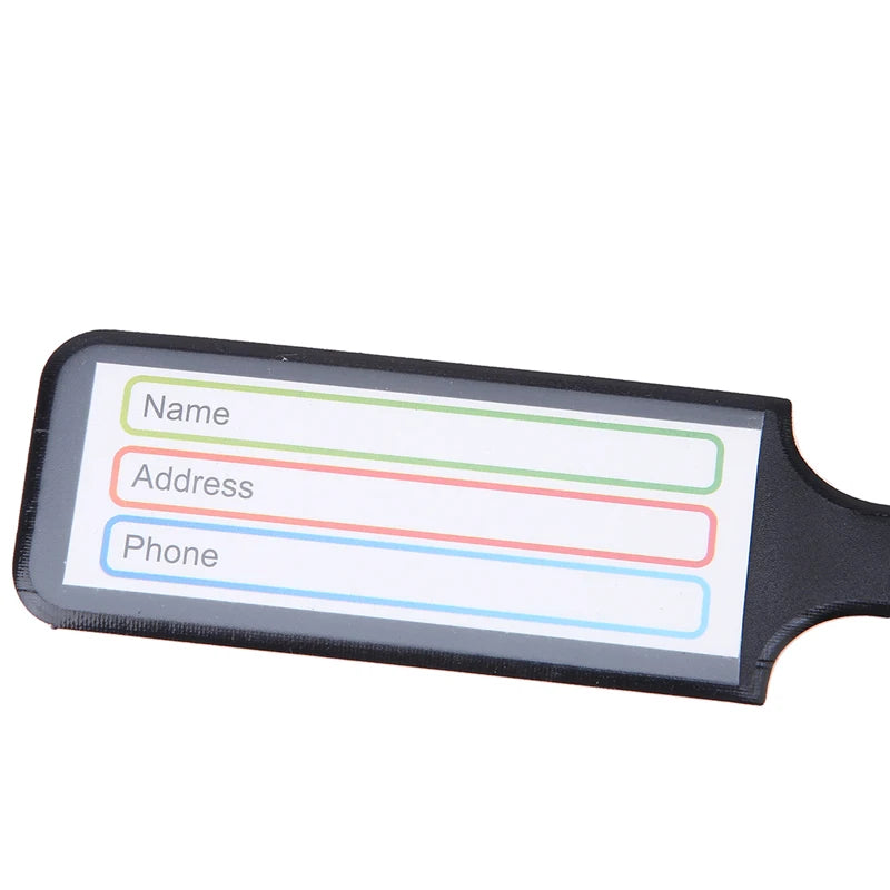 Premium Silicone Luggage Tag