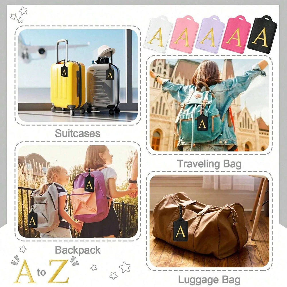 Premium Leather Travel Tag