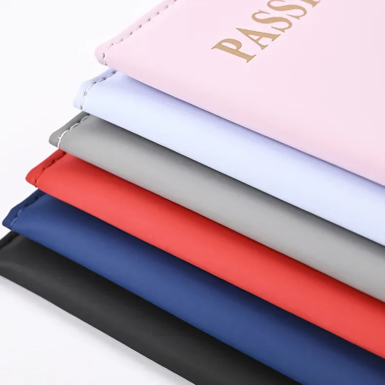 Women Men Travel Passport Holder Case Set Women Men Travel Passport Protective Cover Bags Luggage Tags Bags Travel Accessories