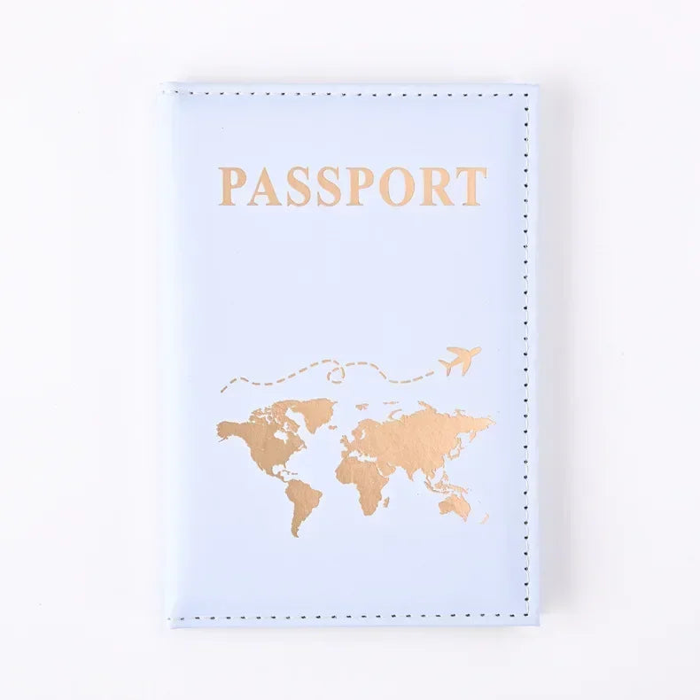 Women Men Travel Passport Holder Case Set Women Men Travel Passport Protective Cover Bags Luggage Tags Bags Travel Accessories