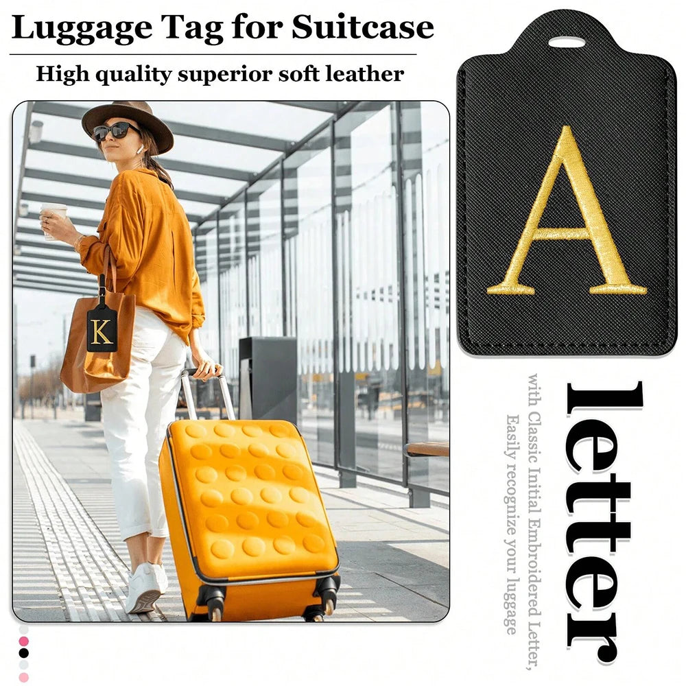 Premium Leather Travel Tag