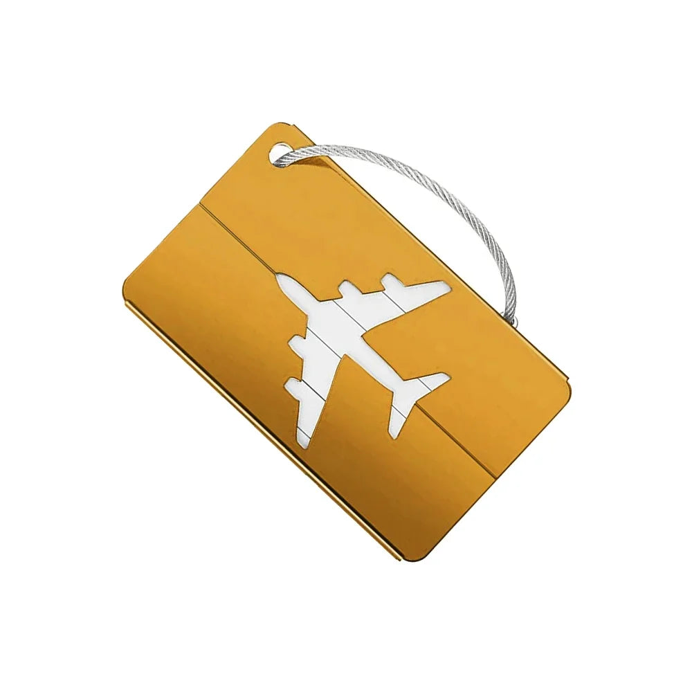 Premium Aluminum RFID Luggage Tag