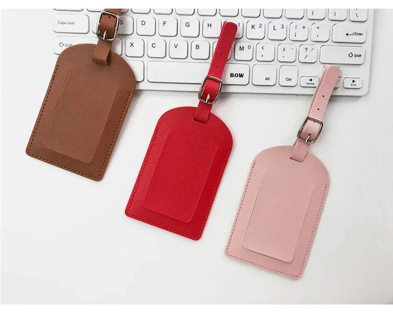 Leather Travel Luggage Tag
