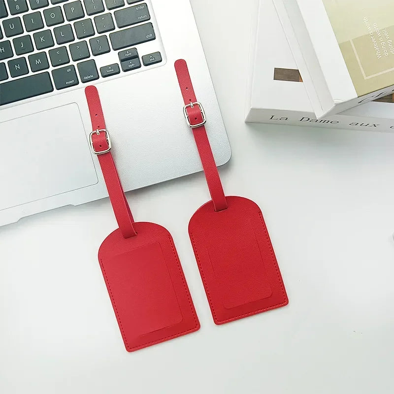 Leather Travel Luggage Tag