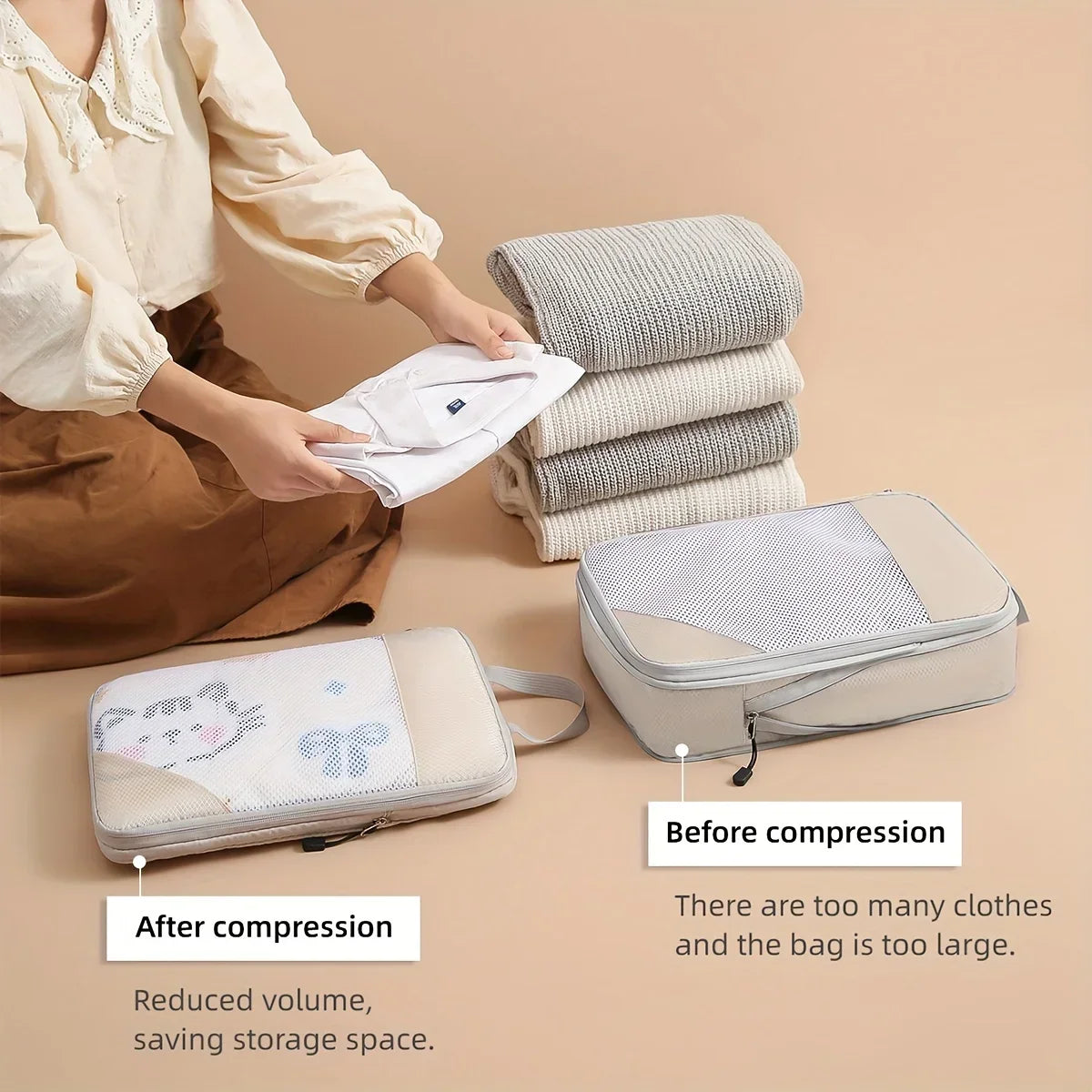 Compression Packing Cube Set | The 87 Club