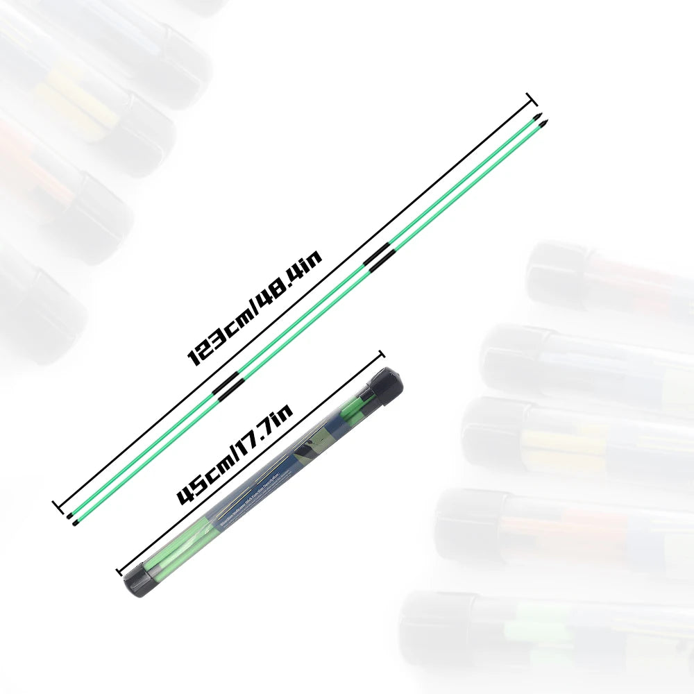 5 Color Golf Accessories Alignment Stick- 2 Sets 48inch Alignment Collapsible Training Tools