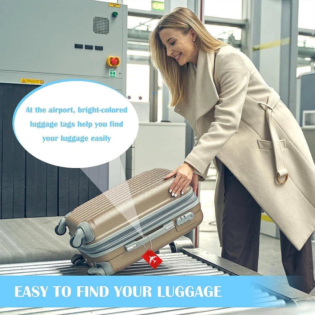 Premium Aluminum RFID Luggage Tag
