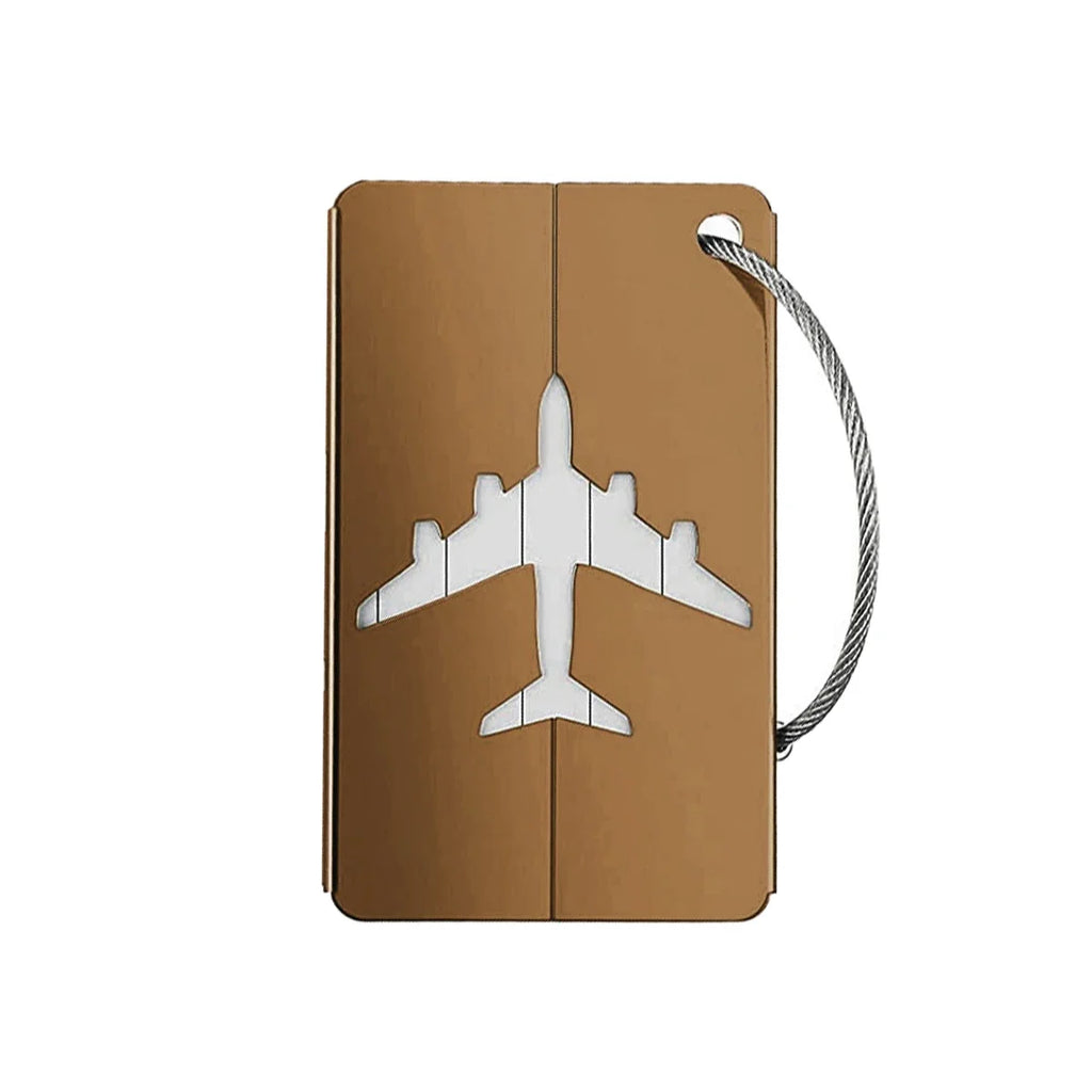 Premium Aluminum RFID Luggage Tag