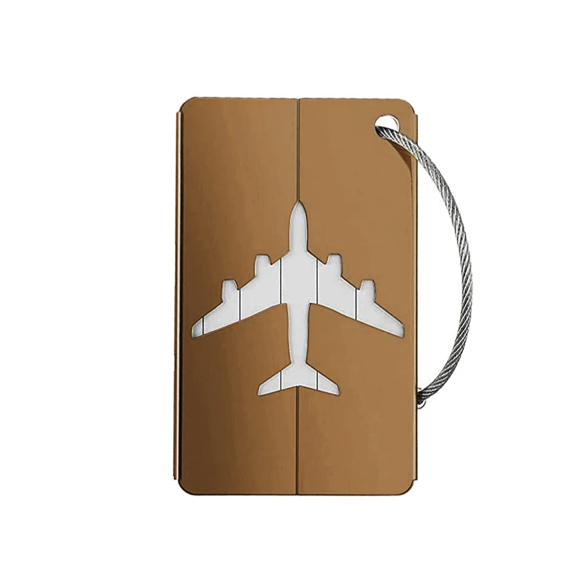 Premium Aluminum RFID Luggage Tag