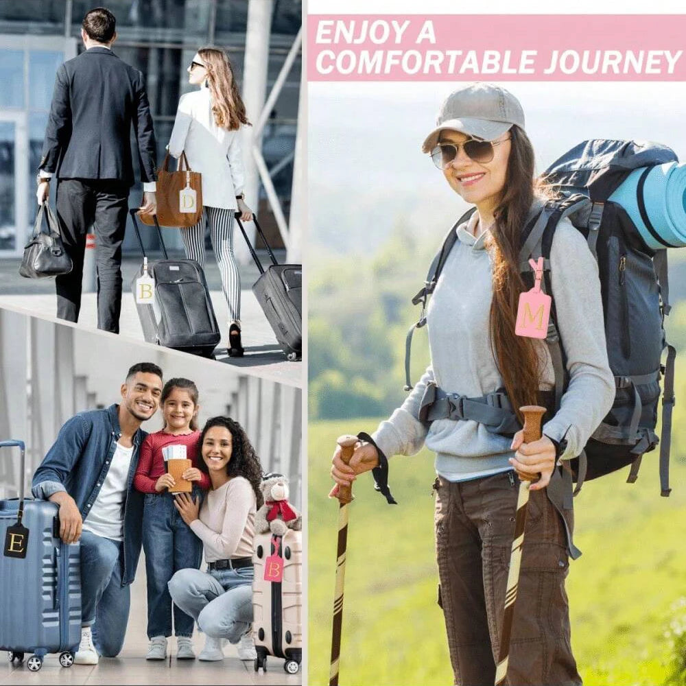 Premium Leather Travel Tag