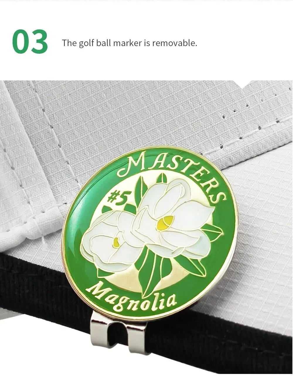 USA Magnetic Golf Ball Marker