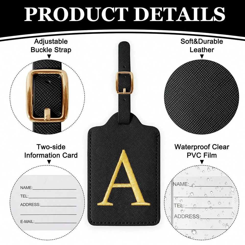 Premium Leather Travel Tag